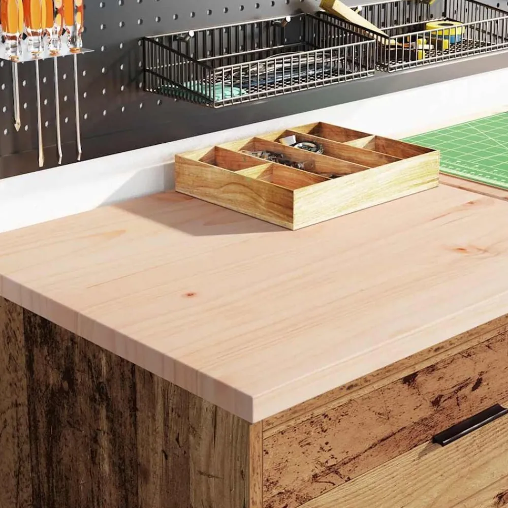 Garagekast 60x51x85 cm massief grenenhout>vidaXL Outlet