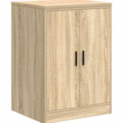 Garagekast 60x51x85 cm massief grenenhout kleurig>vidaXL Outlet