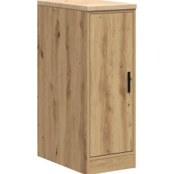 Garagekast 30x51x85 cm massief grenenhout artisan eikenkleurig>vidaXL Clearance