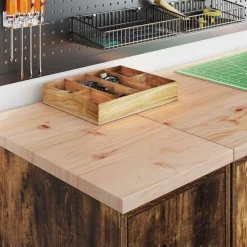 Garagekast 30x51x85 cm massief grenenhout><noscript><img width=