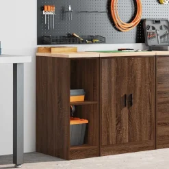 Garagekast 30x51x85 cm massief grenenhout ig><noscript><img width=