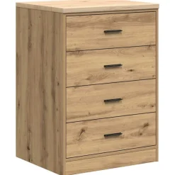 Garagekast 60x51x85 cm massief grenenhout artisan eikenkleurig>vidaXL Online