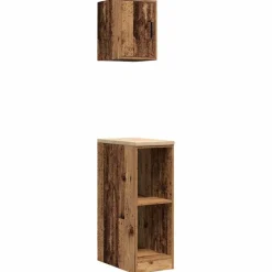 Garagekasten 2 st bewerkt hout>vidaXL Sale