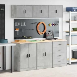 Garagekasten 6 st bewerkt hout>vidaXL