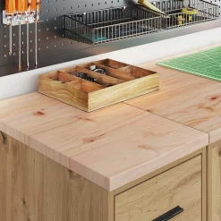 Garagekasten 2 st bewerkt hout ambachtelijk eikenhout><noscript><img width=