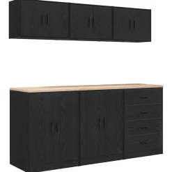 Garagekasten 6 st spaanplaat>vidaXL Sale
