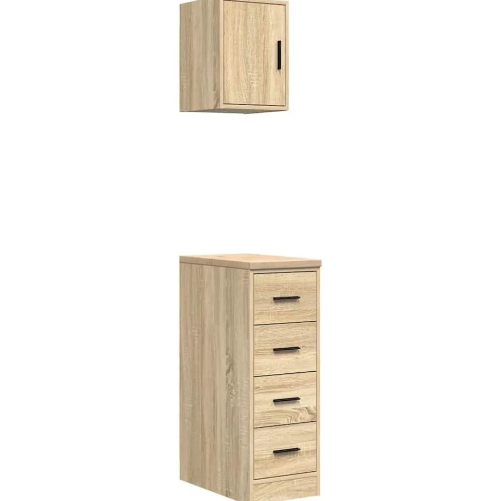 Garagekasten 2 st Spaanplaat kleurig>vidaXL Sale