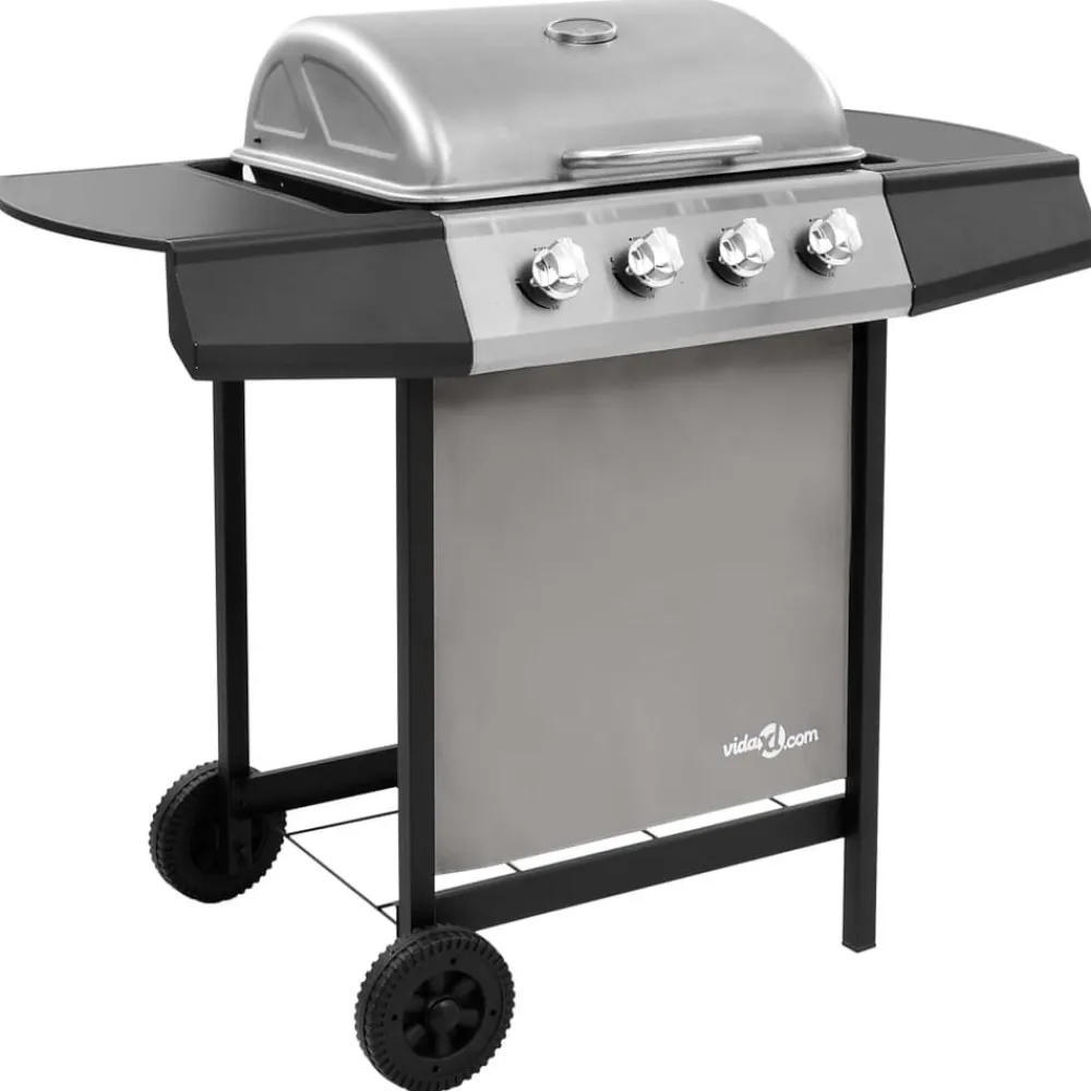 Gasbarbecue met 4 branders kleurig>vidaXL Clearance