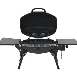 Gasbarbecue met kookzone zwart>vidaXL Online