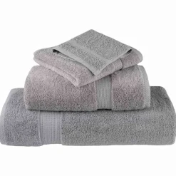 Linnengoed*vidaXL Gastendoek SOLUND 2 pcs 15 x 21 cm 550 gsm Grijs