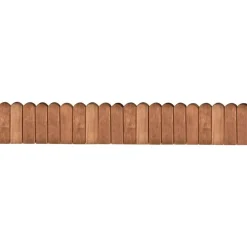 Tuinafscheidingen*vidaXL Gazonrand 120 cm geïmpregneerd grenenhout Bruin