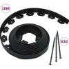 Gazonrand flexibel met 30 pinnen 10 m 5 cm>vidaXL Sale