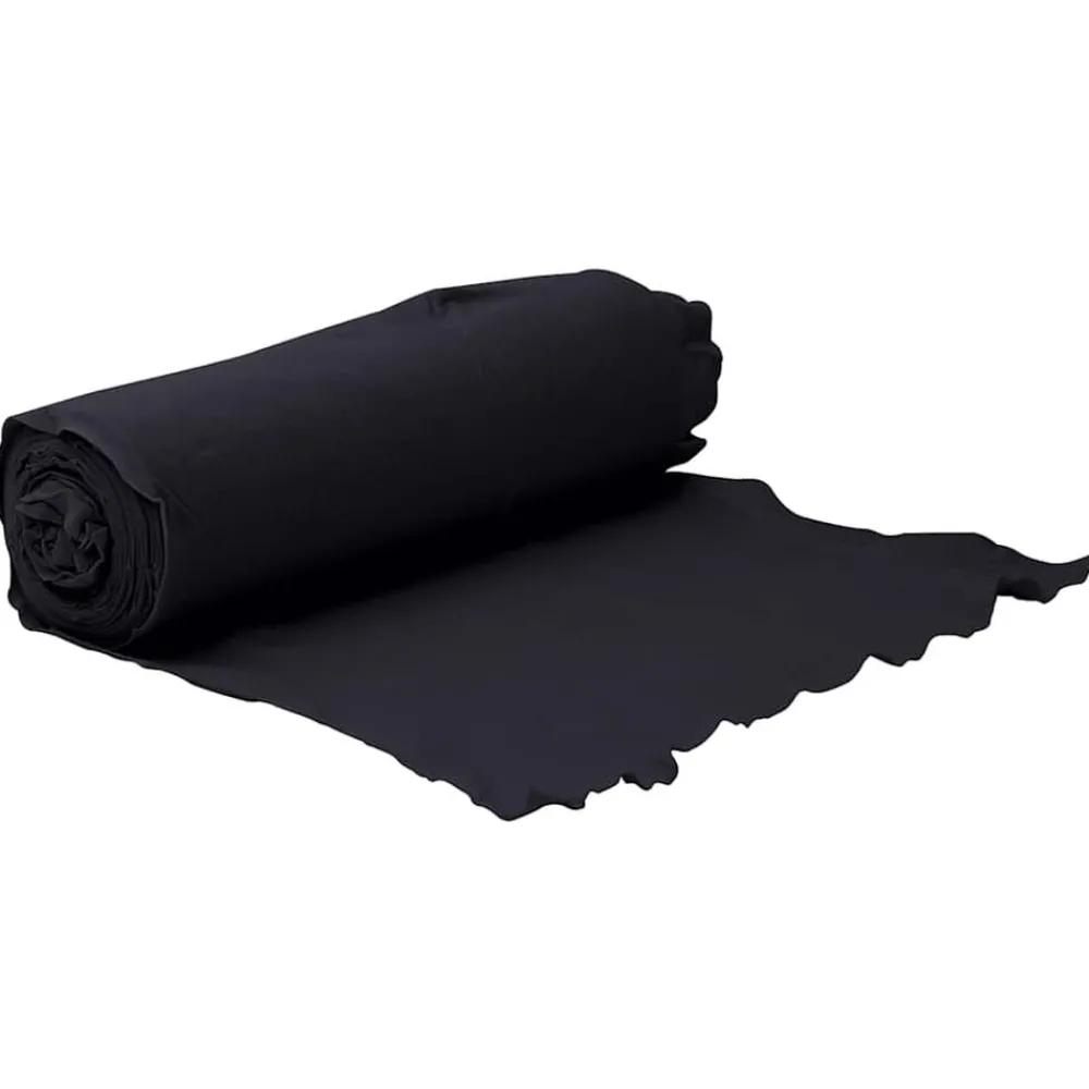 Tuin & Gazon*vidaXL Geotextielmembraan 1x10 m polyestervezel Zwart