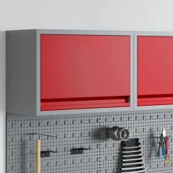 Gereedschapskast met opslag en Grijs 50 x 25 x 35 cm>vidaXL