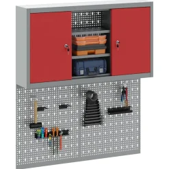 Gereedschapskast set met plank 3 pcs Gepoedercoat staal><noscript><img width=