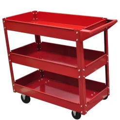 Gereedschapswagen 100 kg rood>vidaXL Outlet