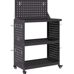 Gereedschapswagen 65 x 35 x 111 cm Koudgewalst staal>vidaXL