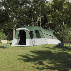 Gezinstent met dak met opslag 762 x 655 x 218 cm taft>vidaXL Outlet