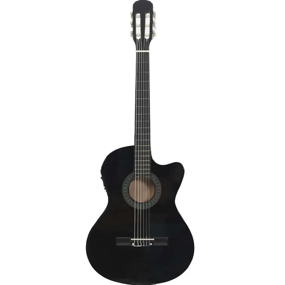 Gitaar cutaway met equalizer 6 snaren western klassiek>vidaXL Outlet
