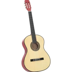 Kunst & Entertainment*vidaXL Gitaar klassiek beginner 4/4 39" lindenhout Lichtbruin