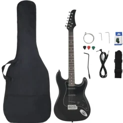 Gitaar voor beginners elektrisch met tas 4/4 39">vidaXL New
