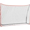 Golftrainingsnet 305x91x213 cm polyester zwart en rood>vidaXL Hot