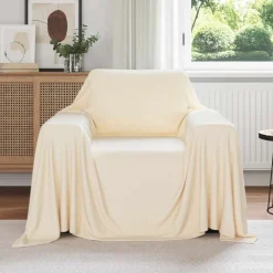 Gooi Deken Crème 210 x 140 cm Fleece>vidaXL Outlet