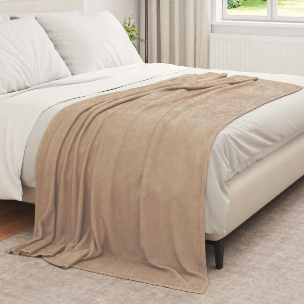 Gooi Deken 210 x 140 cm Fleece>vidaXL