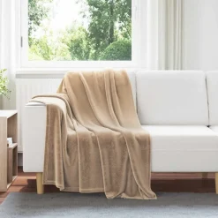 Gooi Deken 130 x 150 cm Fleece>vidaXL Hot