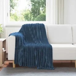 Gooi Deken 150 x 130 cm Fleece>vidaXL Discount