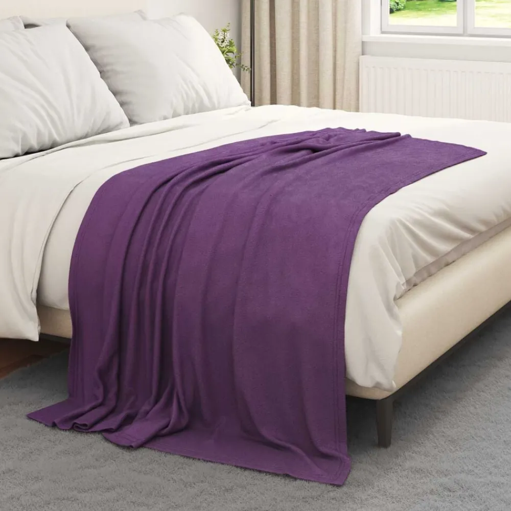 Gooi Deken 170 x 130 cm Fleece>vidaXL Outlet