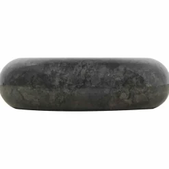 Sanitair & Loodgietersbenodigdheden*vidaXL Gootsteen 40x12 cm marmer Zwart