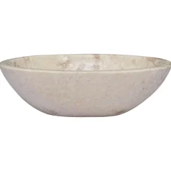 Sanitair & Loodgietersbenodigdheden*vidaXL Gootsteen 53x40x15 cm marmer crèmekleurig Cr&egrave;me