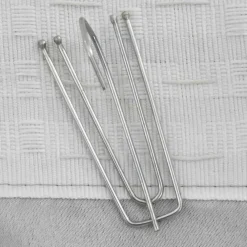 Woon- & Tuinaccessoires*vidaXL Gordijn linnen-look verduisterend met haken 290x245 cm Grijs
