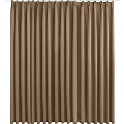 Gordijn verduisterend met haken 290x245 cm>vidaXL Online