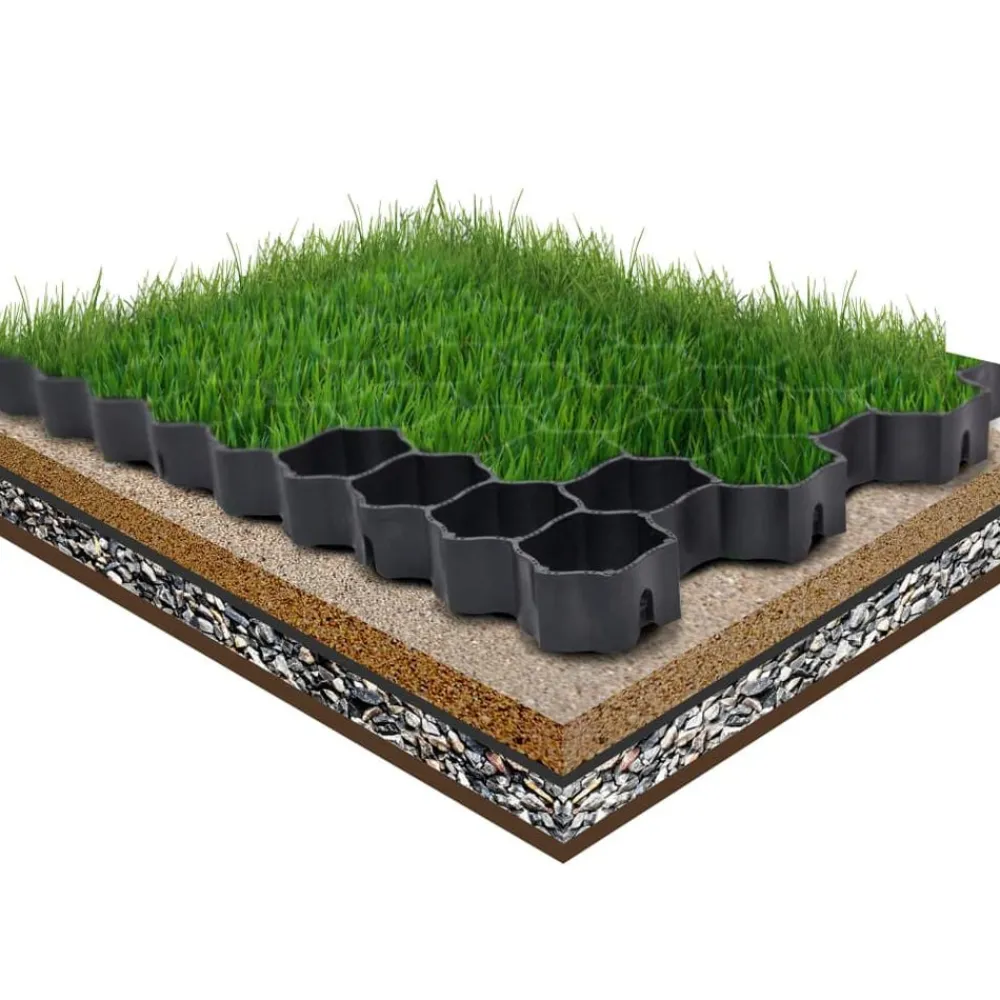 Grasroosters 16 st 60x40x3 cm kunststof groen>vidaXL Clearance