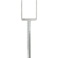 Grondankers 6 st 7x6x30 cm gegalvaniseerd staal zilverkleurig><noscript><img width=