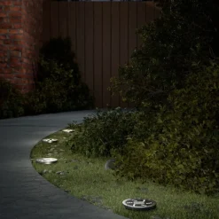 Grondlampen 4 st solar met grondpennen warmwit>vidaXL New