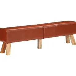 Gymbok 160 cm echt leer bruin><noscript><img width=