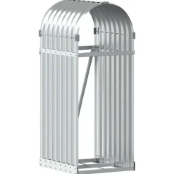 Haardhoutopslag 40x45x100 cm gegalvaniseerd staal kleurig>vidaXL Sale