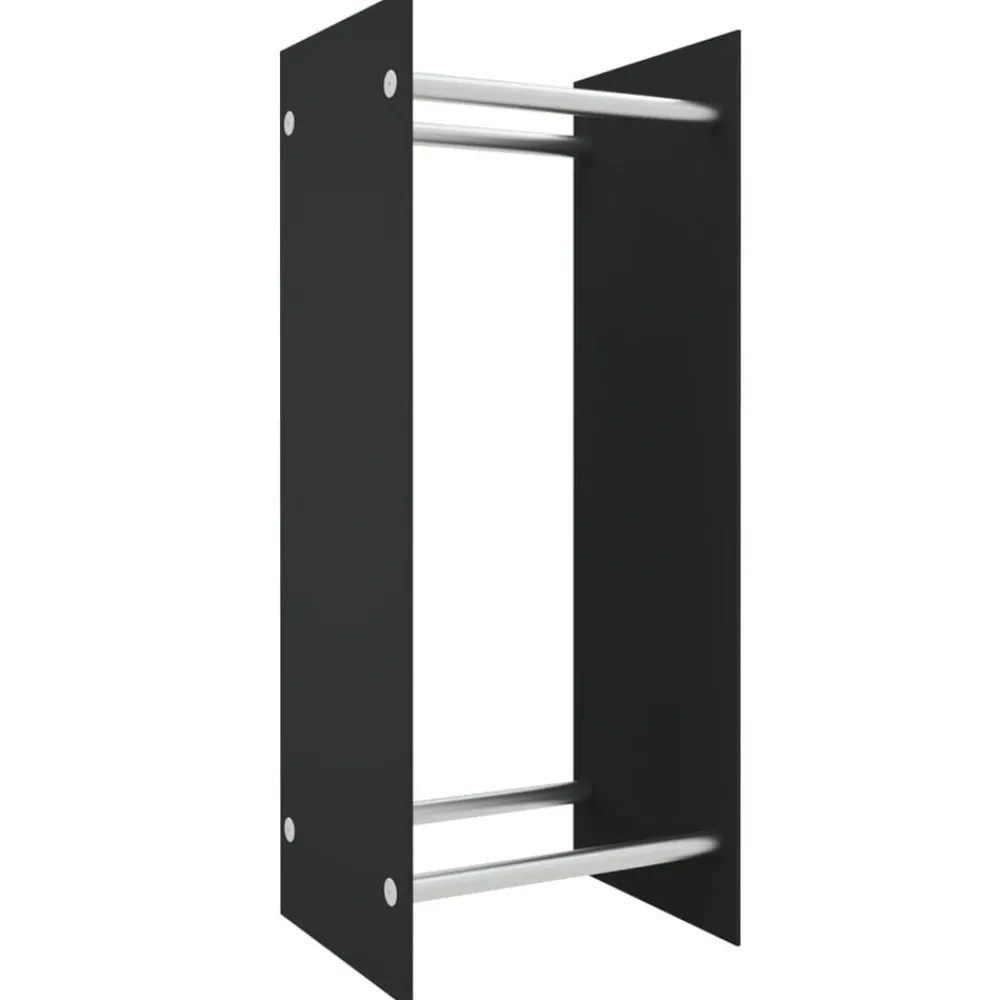 Haardhoutrek 40x35x100 cm gehard glas>vidaXL New