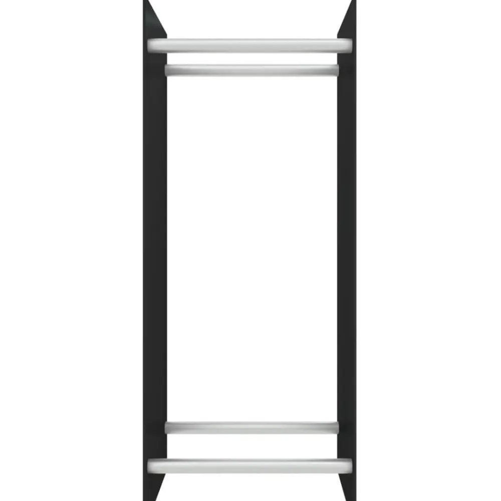 Haardhoutrek 40x35x100 cm gehard glas>vidaXL New