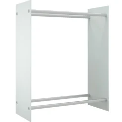 Haardhoutrek 80x35x100 cm gehard glas>vidaXL Outlet