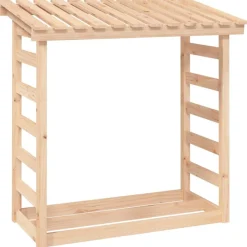 Haardhoutrek 108x64,5x110 cm massief grenenhout>vidaXL