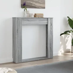 Haardombouw 100x20x100 cm bewerkt hout eikenkleur><noscript><img width=