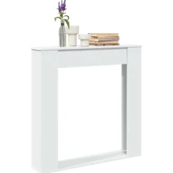 Haardombouw 100x20x100 cm bewerkt hout>vidaXL Hot