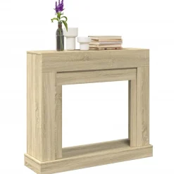 Haardombouw 100x30x87,5 cm bewerkt hout kleurig>vidaXL Hot