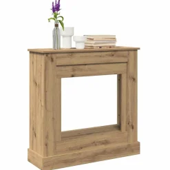 Haardombouw 90x30x90 cm bewerkt hout>vidaXL Sale