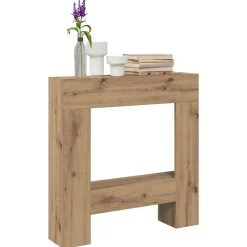Haardombouw 81x18x82 cm bewerkt hout>vidaXL Hot