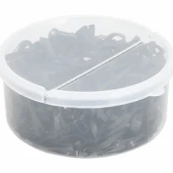 Haarelastiekjes paard 500 st silicone zwart>vidaXL Outlet